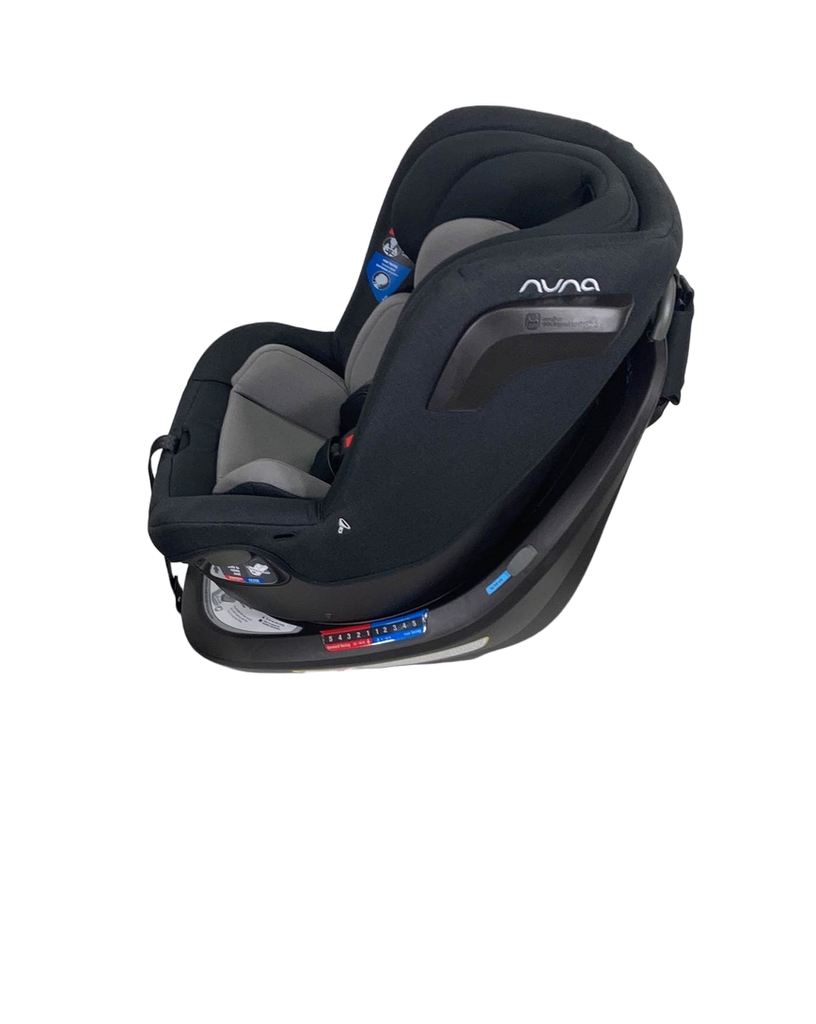 Nuna Revv Rotating Convertible Car Seat, Caviar, 2022