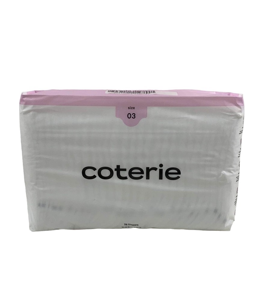 Coterie Size 3 Diapers