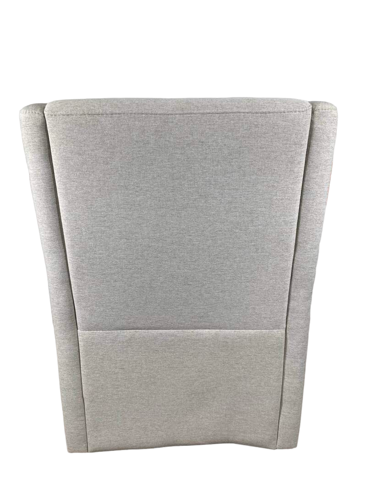 Babyletto Toco Swivel Glider And Stationary Ottoman, Beach EcoWeave