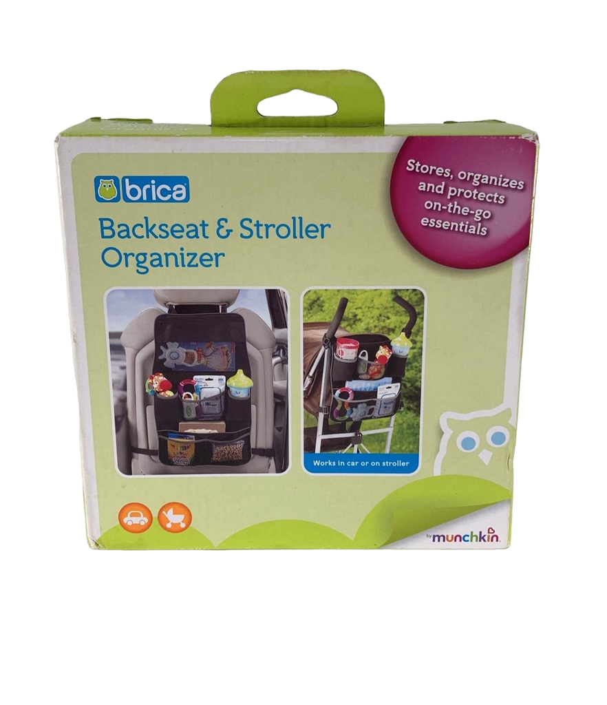 Brica® Backseat Organizer with Wipes Case