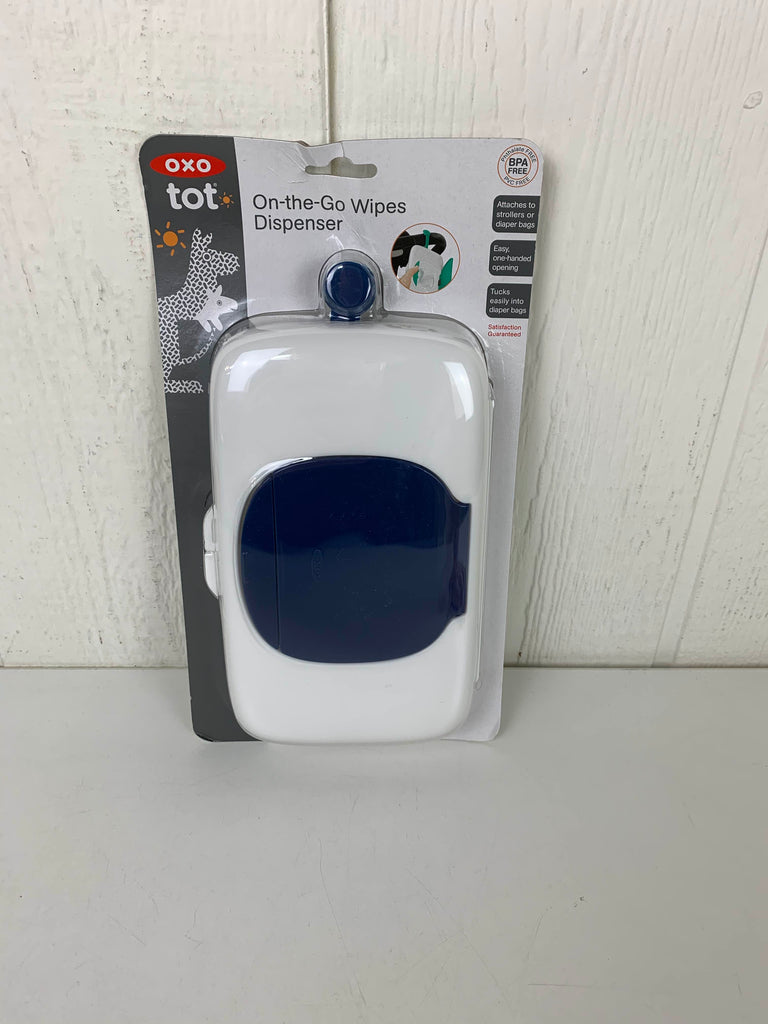 OXO Tot On-The-Go Wipes Dispenser - Navy