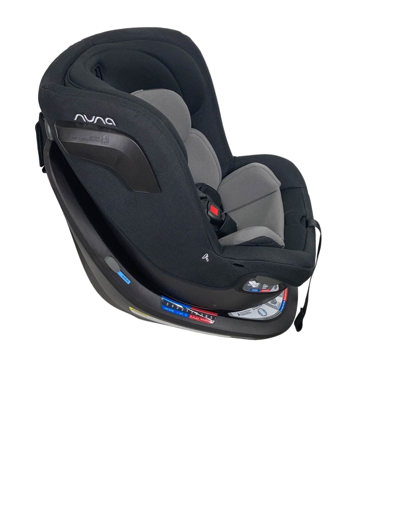 Nuna Revv Rotating Convertible Car Seat, Caviar, 2022