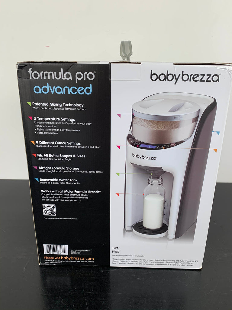 Baby Brezza Baby Formula Maker with 2 Settings for Safe and Quick