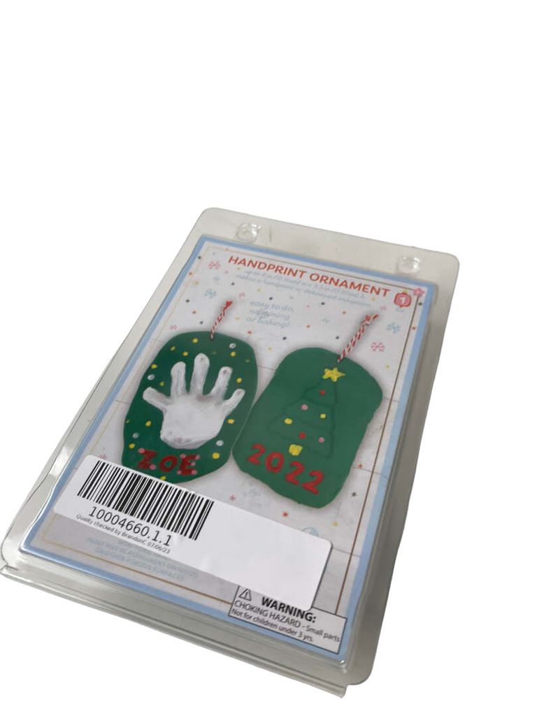 Bubzi Co Baby Handprint & Footprint Clay Ornament Keepsake Kit