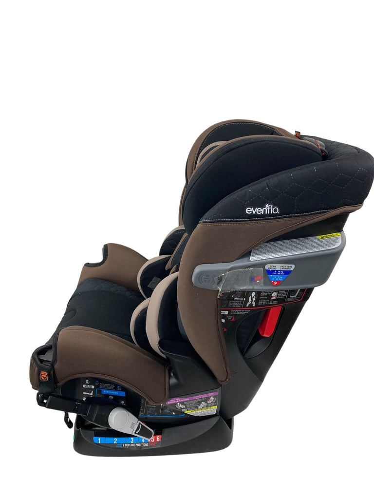 Evenflo All4One DLX Infant Car Seat with SensorSafe, Belmont Brown
