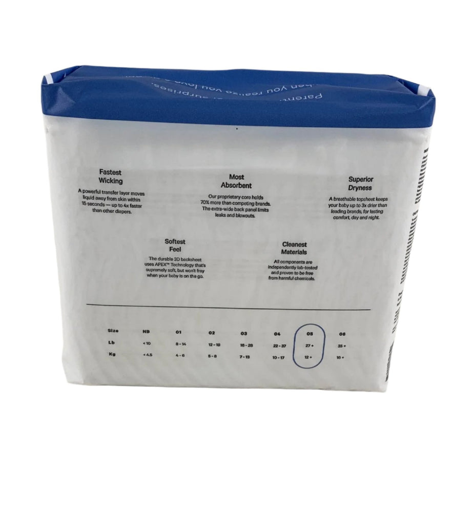 Coterie Size 5 Diapers, 22 Count