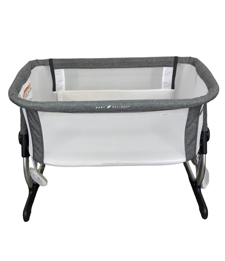Baby Delight Beside Me Dreamer & Bedside Sleeper, Charcoal Tw