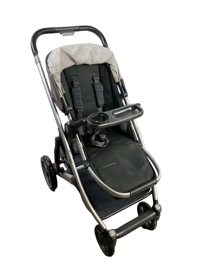 UPPAbaby CRUZ V2 Stroller with Snack Tray, 2019, Jordan (Charcoal Mela