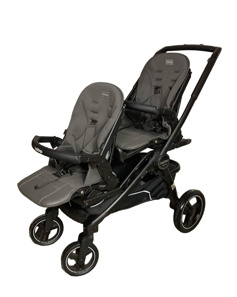 Peg Perego Team Double Stroller 2017 Canopies Not Included