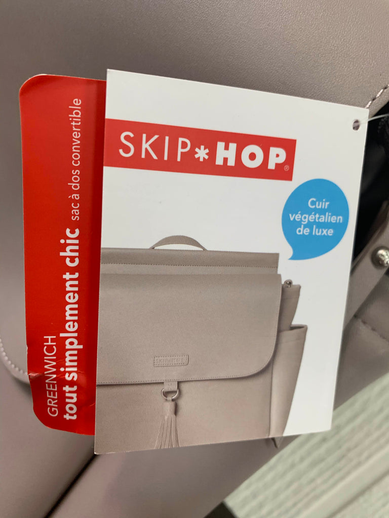 Skip Hop Greenwich Convertible Backpack, Grey