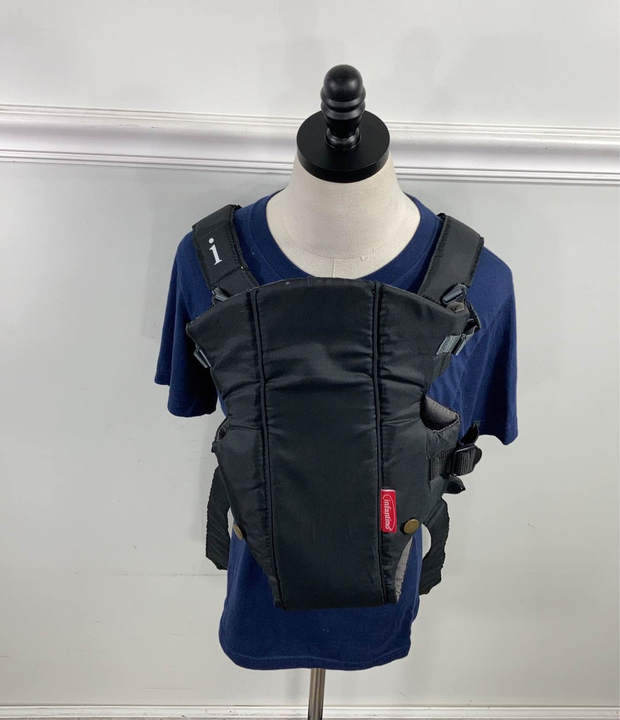 Porte-Bébé Infantino Swift Classic Noir - 2 Positions Avec Bavoir Et Poche