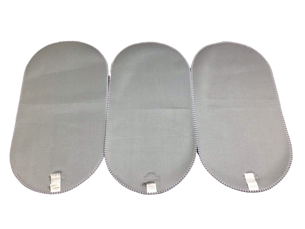 Bluesnail Waterproof Changing Pad Liners, 3 Pack, Gray