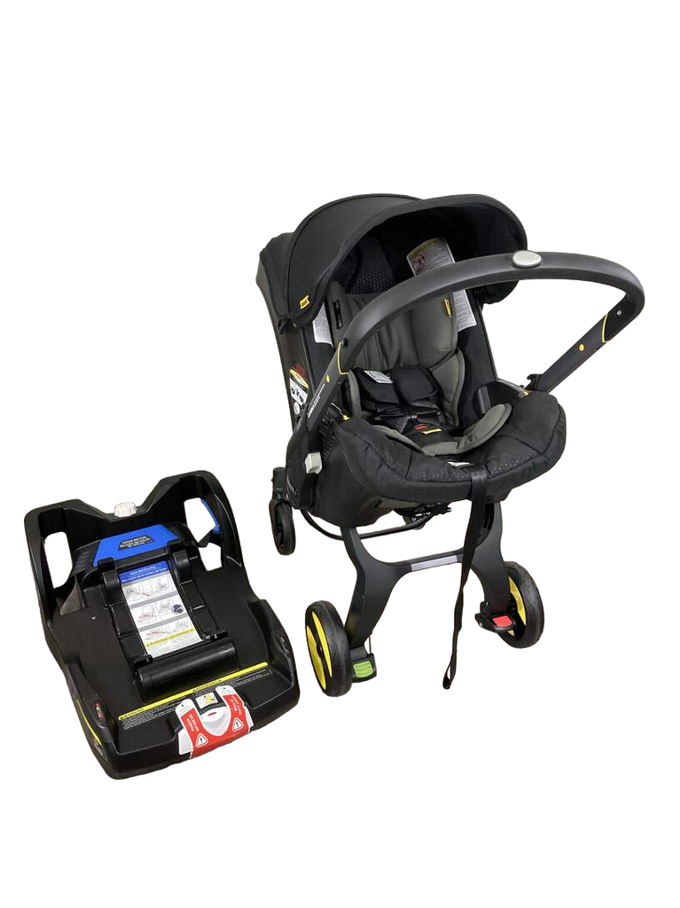 Doona Infant Car Seat & Stroller Combo, 2022, Nitro Black