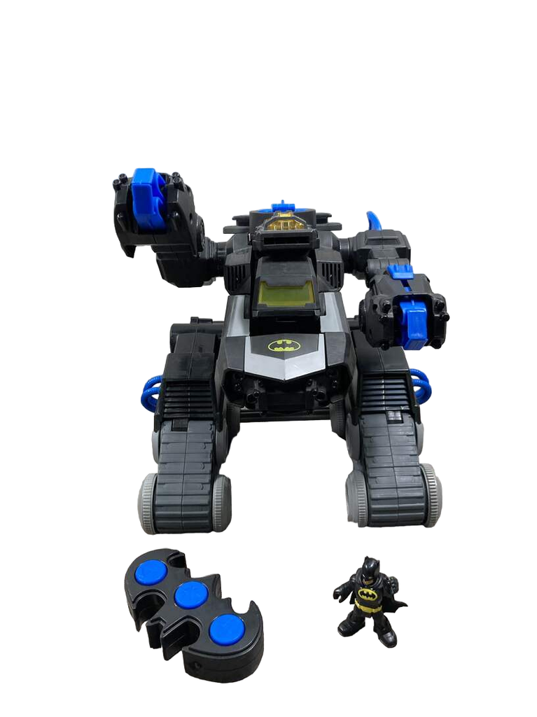 Imaginext dc super friends deals remote control transforming batbot