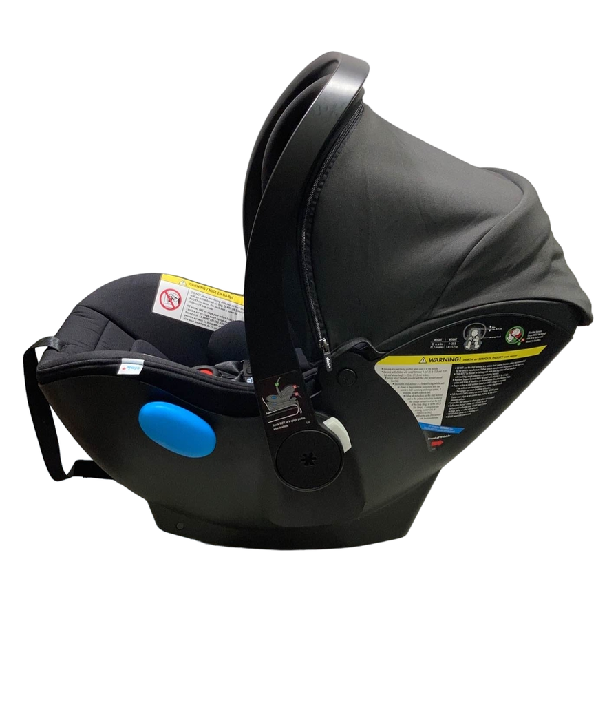 Clek Liingo Baseless Infant Car Seat, 2023, Railroad