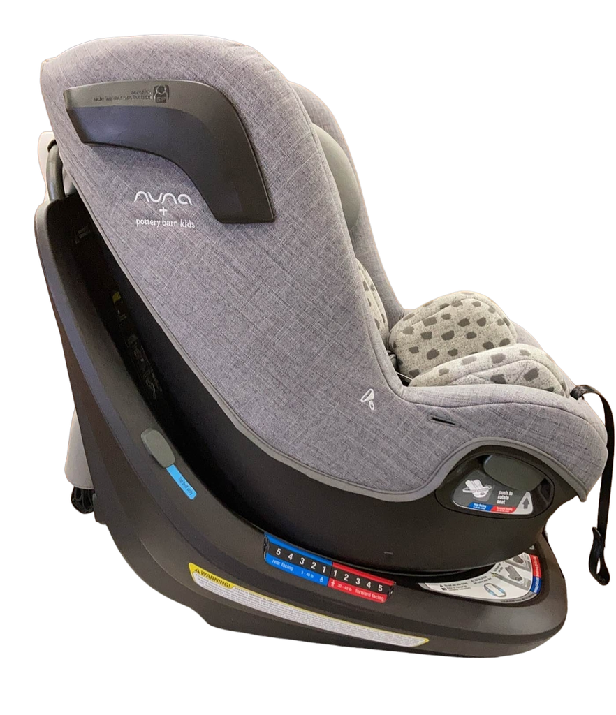 Nuna Revv Rotating Convertible Car Seat, 2022, Brushstroke Dot