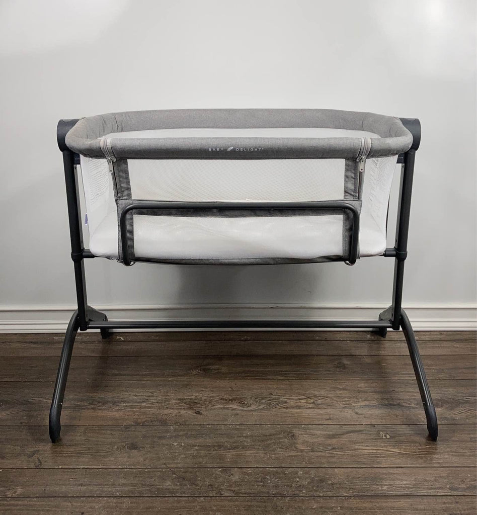 Baby Delight Beside Me Wink & Bedside Sleeper, Pebble Grey