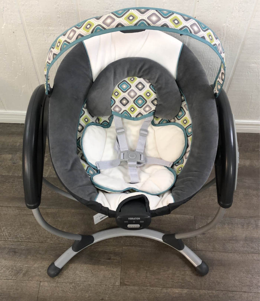 Graco glider lite baby swing sale finch