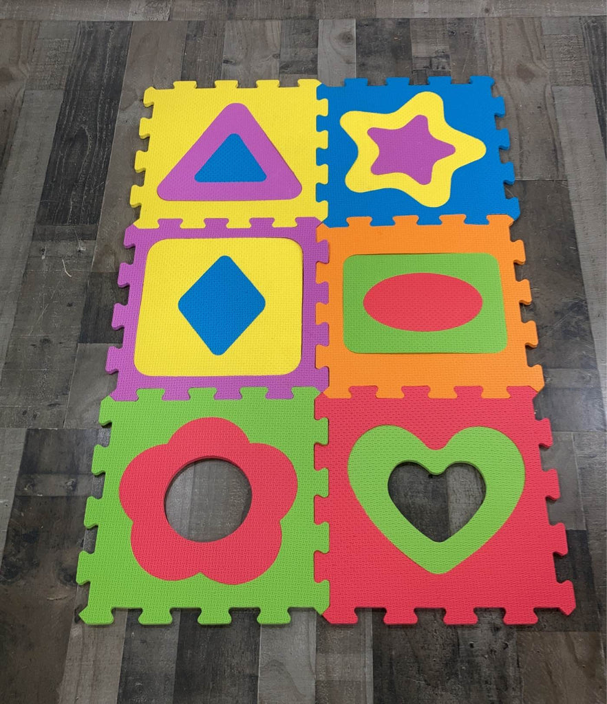 Foam Puzzle Play Mat, Shapes