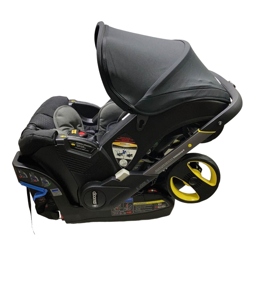 Doona Infant Car Seat & Stroller Combo, 2023, Nitro Black