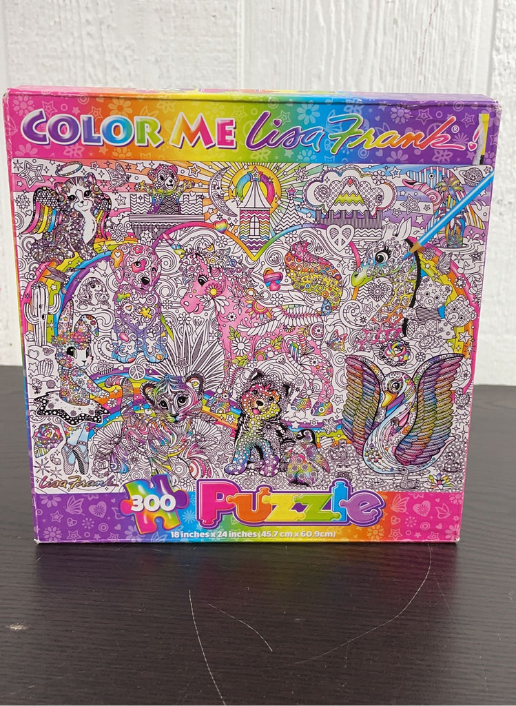 Lisa Frank Color Me 300 Piece Puzzle