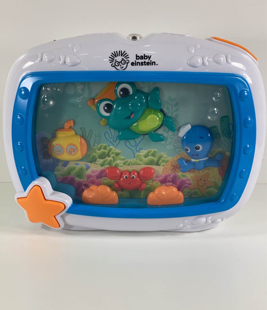 Baby Einstein, Toys, Baby Einstein Sea Dreams Sleep Soother Music Crib Toy  Fish Tank Aquarium