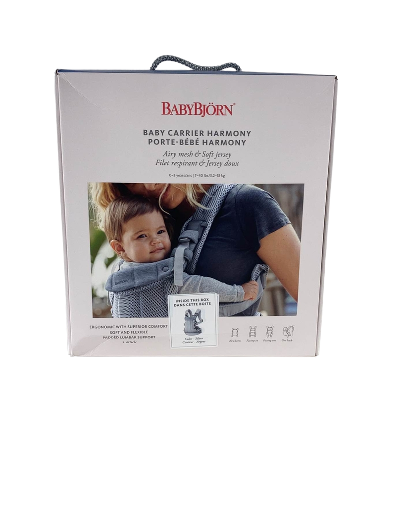BabyBjorn Baby Carrier Harmony, Silver