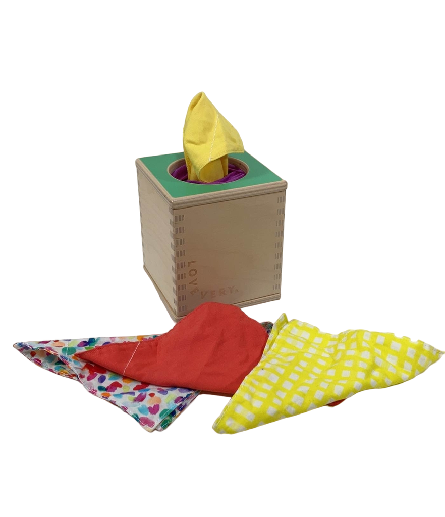 Lovevery Magic Tissue Box and Tissues