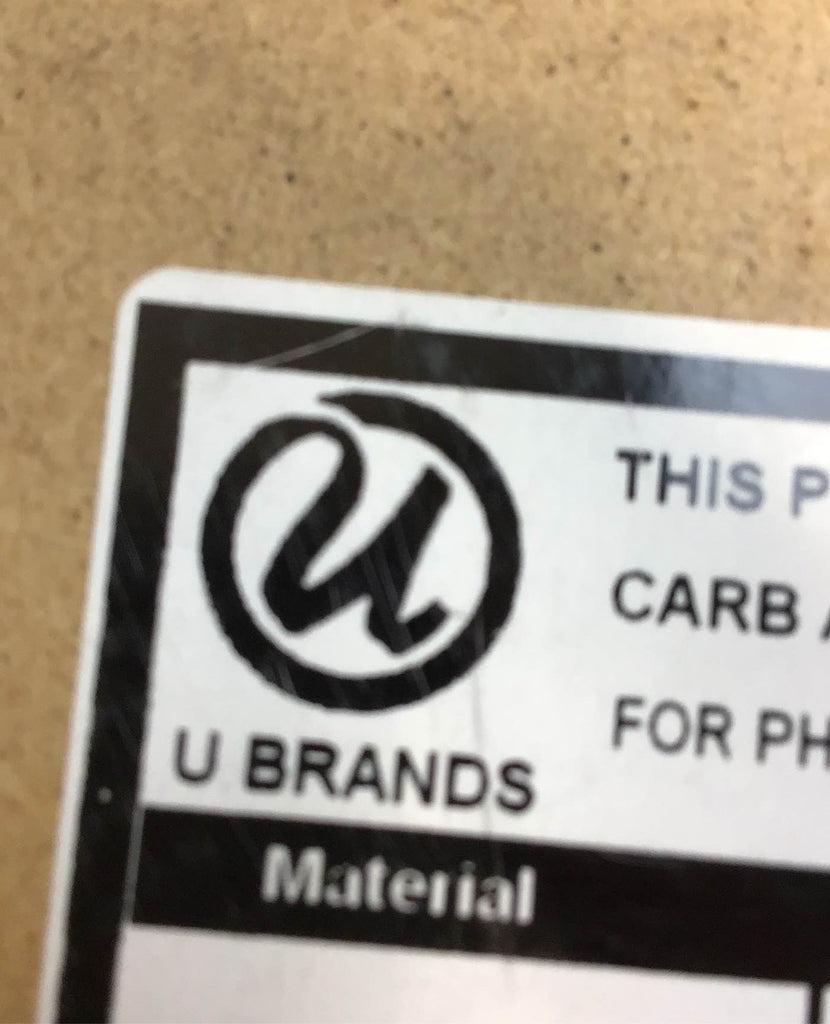 U Brand Marble Print Dry Erase Board