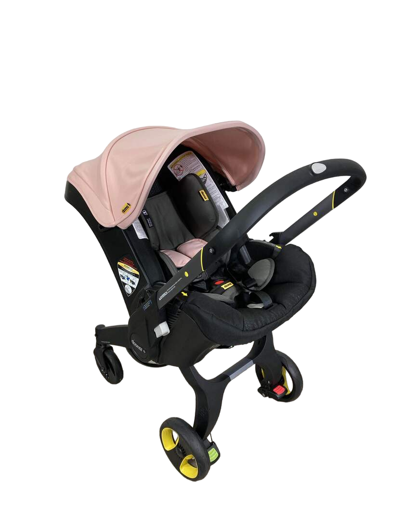 Doona Infant Car Seat & Stroller Combo, 2023, Blush Pink