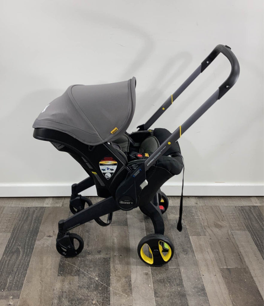 Doona Infant Car Seat & Stroller Combo, 2021, Greyhound