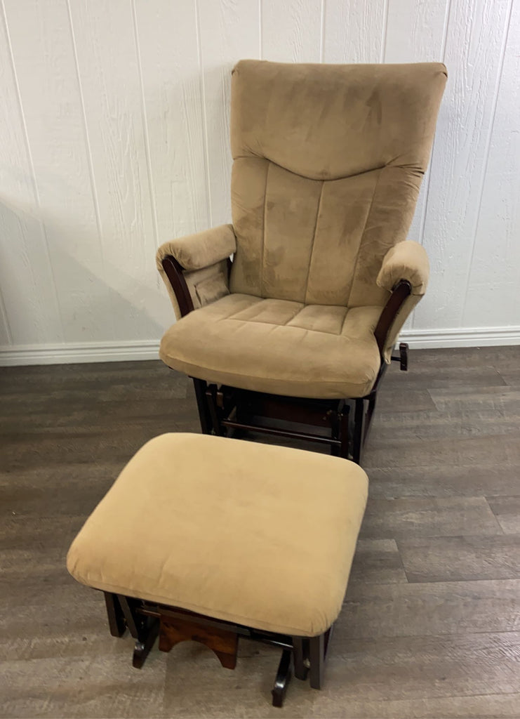 Shermag glider cheap chair