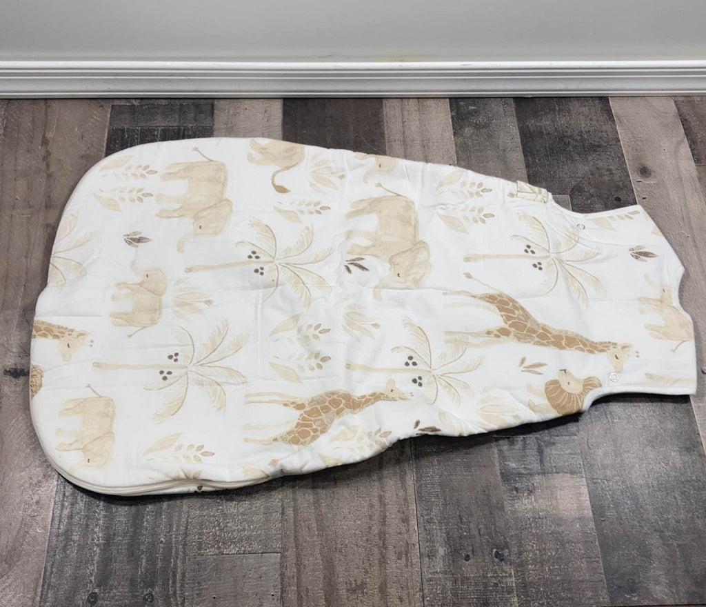 Crane Baby Cotton Sateen Wearable Blanket, Kendi Animals, 09 Months