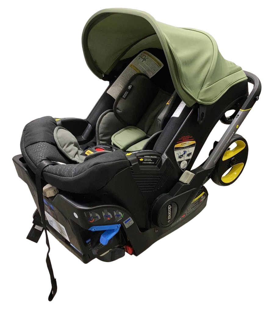 Doona Infant Car Seat & Stroller Combo, 2022, Desert Green
