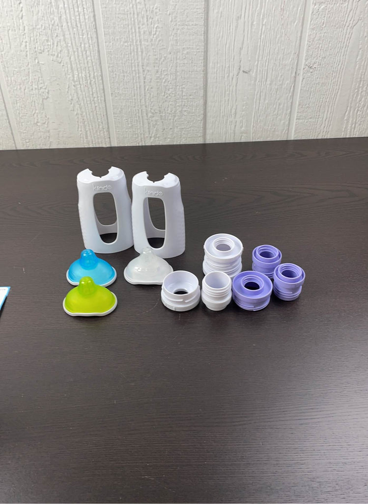 Kiinde Twist Locking Adapters and Bottles