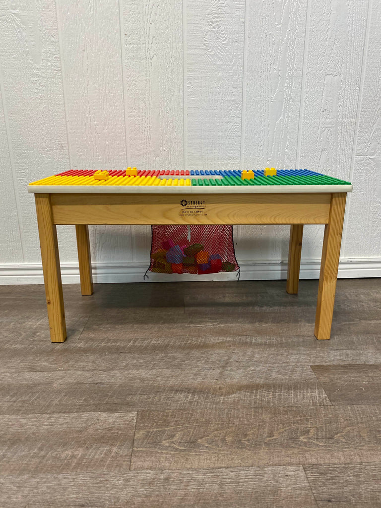 Lego table cheap with net