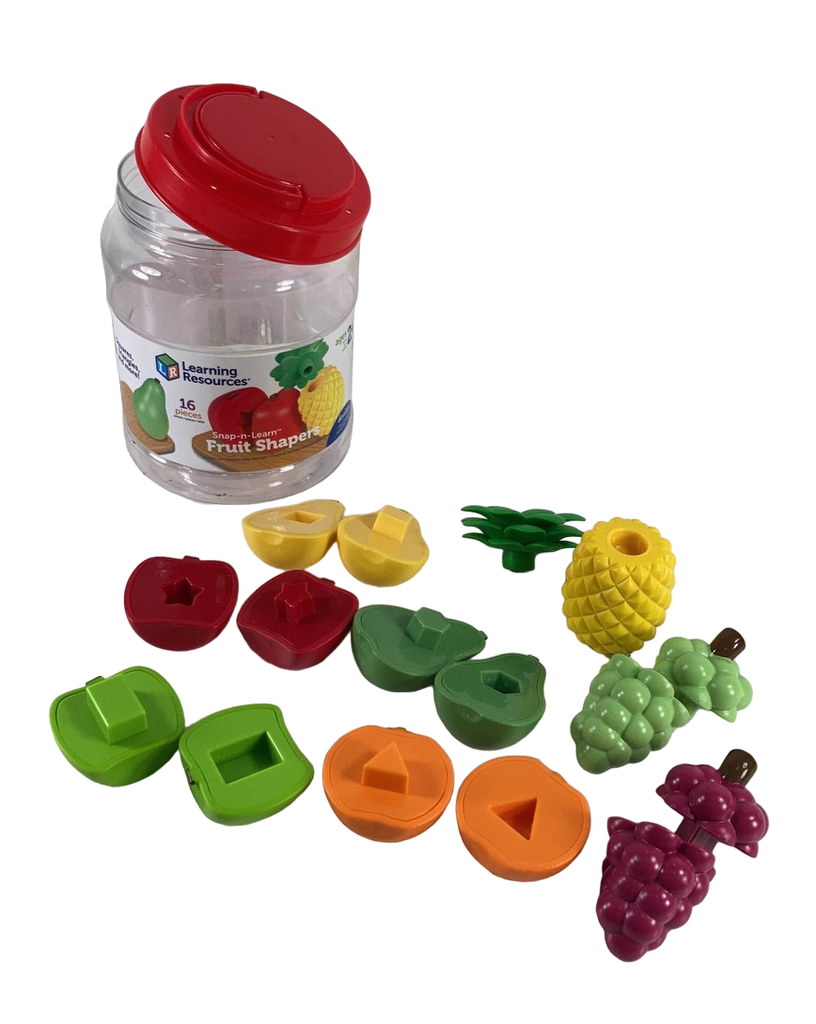 Learning Resources Snap-N-Learn Fruit Shapers