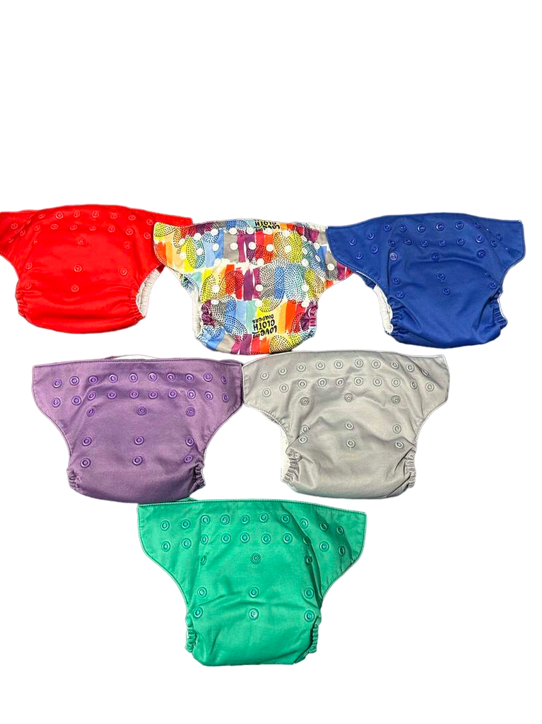BumGenius Freetime AllInOne Cloth Diapers, 6 Pk