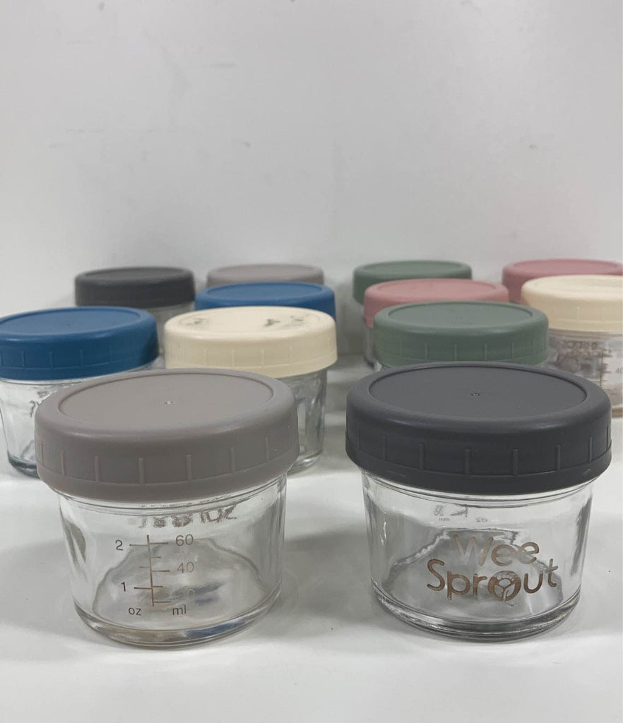 WeeSprout Glass Baby Food Storage Containers