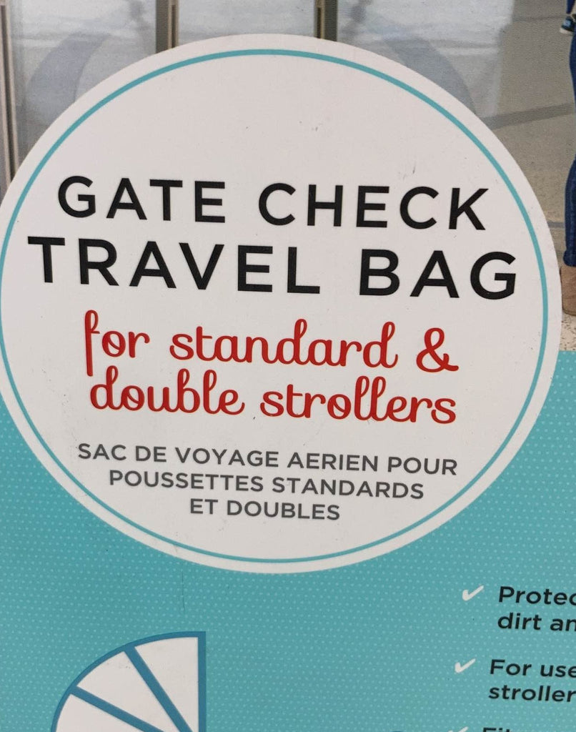 J.L. Childress Gate Check Bag For Standard And Double Strollers
