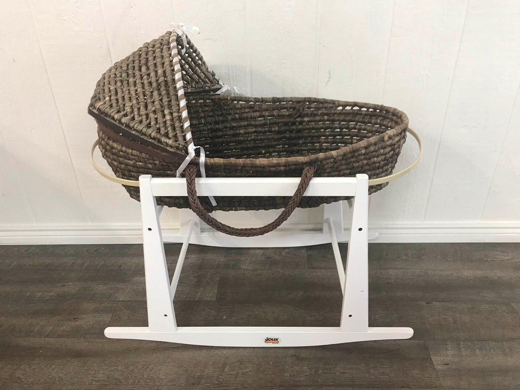 Jolly Jumper Stand And Badger Basket Moses Basket