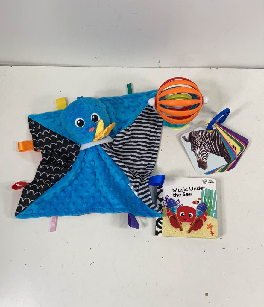 Baby Einstein Baby's First Art Teacher Developmental Toys Kit and Gift Set, Newborn and Up