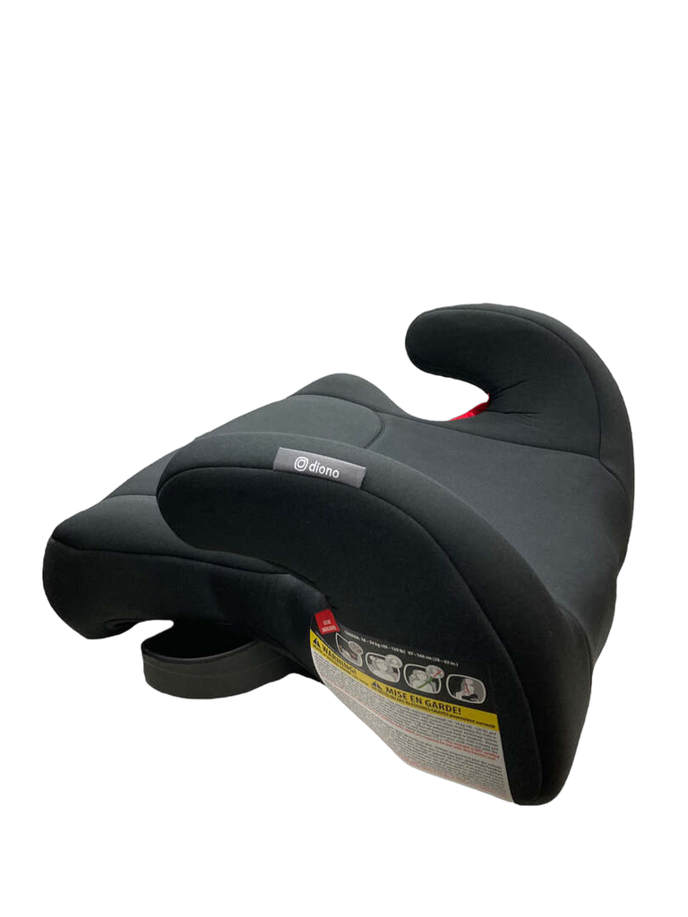 Diono Solana 2 Backless Booster Seat, 2023, With LATCH, Black