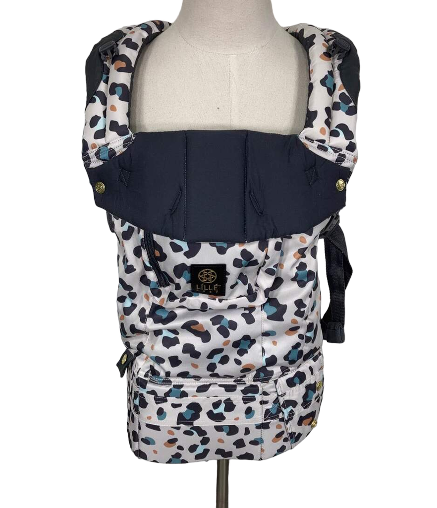 Honest leopard top baby carrier