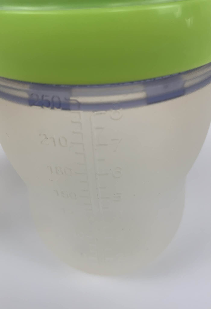 Comotomo Bottles, 2 Pack, Green