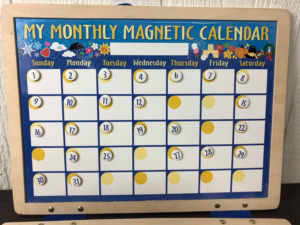 Magnetic Calendar to Help Kids Deal with Change – Mighty + Bright