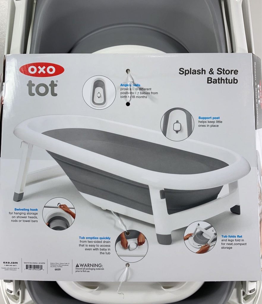 OXO Tot Splash & Store Bathtub – Crib & Kids