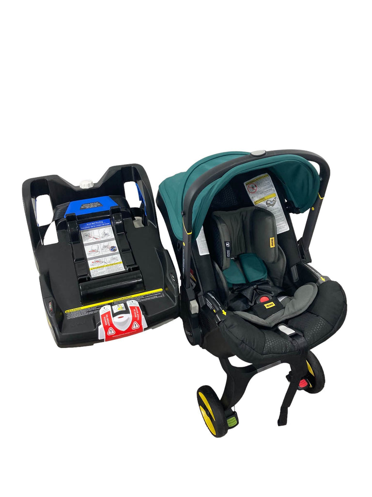 Doona Infant Car Seat & Stroller Combo, Racing Green, 2022