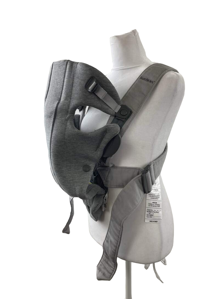 BabyBjorn Baby Carrier Mini, Dark Gray 3D Jersey