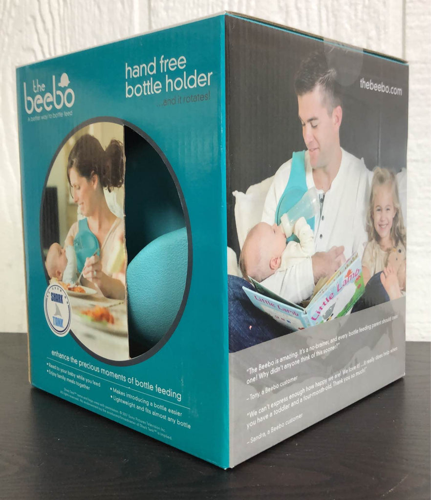 The Beebo - Free Hand Baby Bottle Holder - Teal 